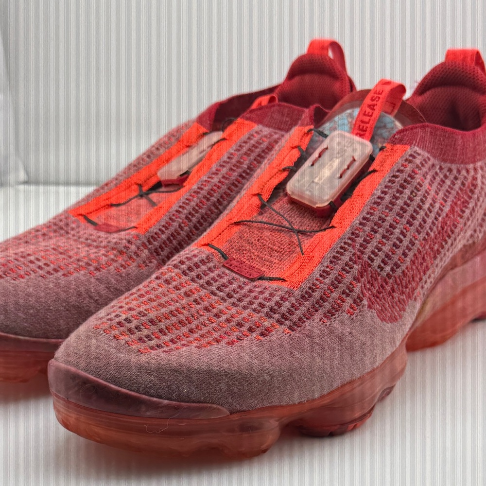 Nike Vapor Max Flyknit 2020 Team Red Running Shoes Men's 13 US